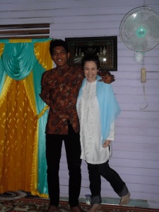 'Bung' and I on Idul Fitri