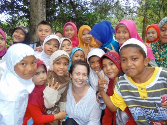 Kids of Sami Village. Sami Village, West Kalimantan