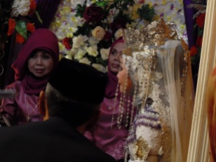 The beautiful bride. Pontianak, West Kalimantan