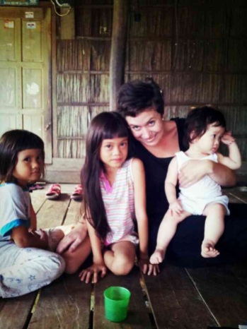Beautiful Children. Ensaid Panjang Longhouse, Sintang, West Kalimantan